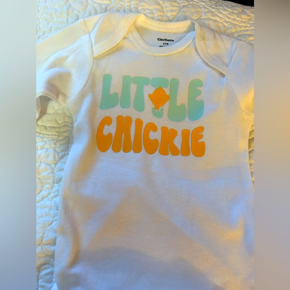 NEW Little Chickie 6-9 Month Onesie